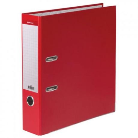 Папка-регистратор ErichKrause, Стандарт, А4, 70 мм, 450 листов, красный