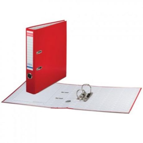 Папка-регистратор ErichKrause, Стандарт, А4, 50 мм, 350 листов, красный
