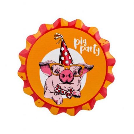 Подставка под горячее Lefard, Pig Party, 11 см