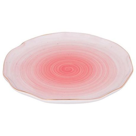 Блюдо сервировочное Lefard, Колор Де Аква, 25 см, розовый