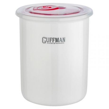 Банка для сыпучих продуктов GUFFMAN, Ceramics, 0,6 л, белый