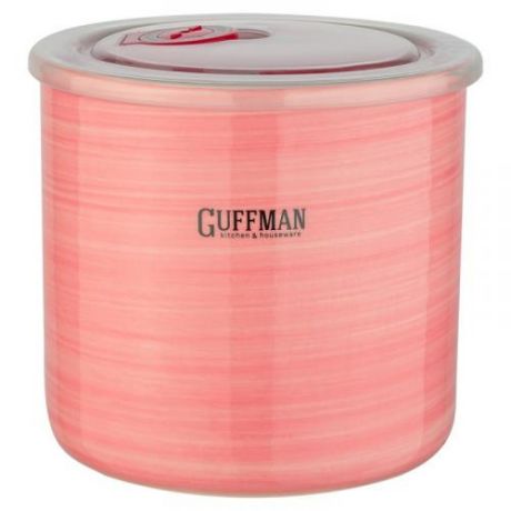 Банка для сыпучих продуктов GUFFMAN, Ceramics, 1 л, розовый