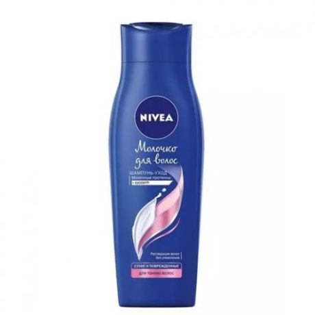 Шампунь NIVEA, Молочко для волос, 250 мл, для тонких волос