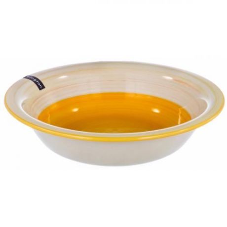 Тарелка суповая Erlington, 22 см, желтый
