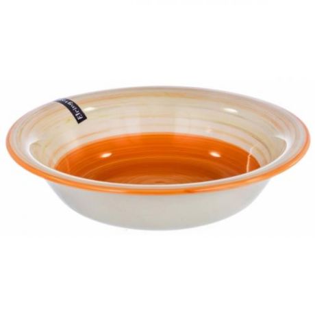 Тарелка суповая Erlington, 22 см, оранжевый