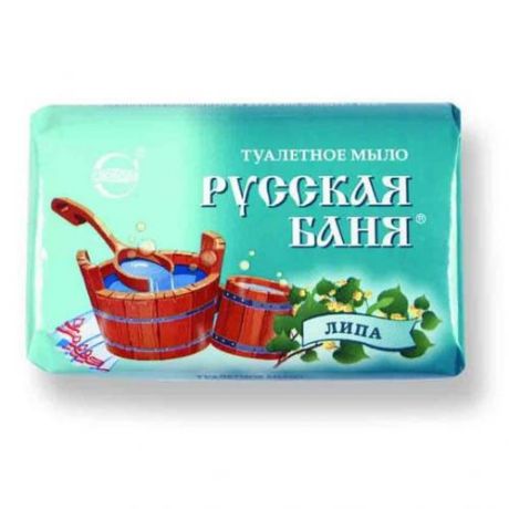 Мыло туалетное СВОБОДА, Русская баня, Липа, 100 гр
