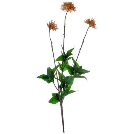 Декоративный цветок Lefard, 42 см, оранжевый