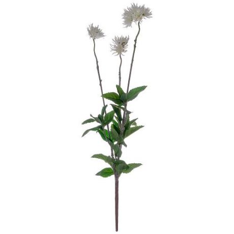 Декоративный цветок Lefard, 42 см, белый
