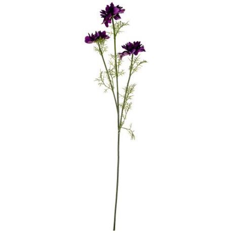 Декоративный цветок Lefard, 68 см, фиолетовый