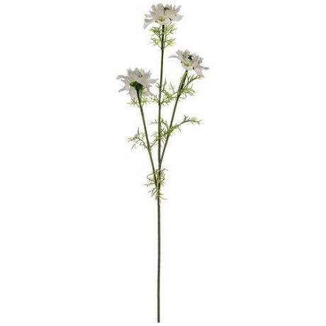 Декоративный цветок Lefard, 68 см, белый