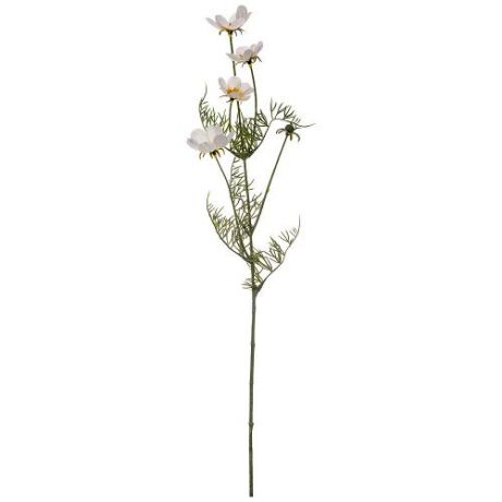 Декоративный цветок Lefard, 65 см, белый