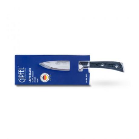 Нож для чистки овощей и фруктов GIPFEL, LAFFI, 9 см, черный