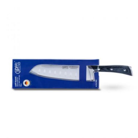 Нож поварской GIPFEL, LAFFI, 17 см, черный