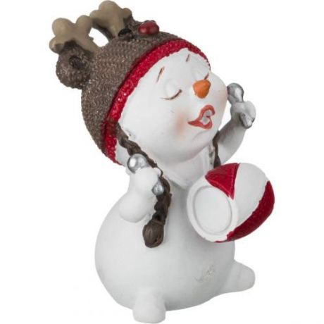 Фигурка декоративная Lefard, Снеговик, 4*3*5 см