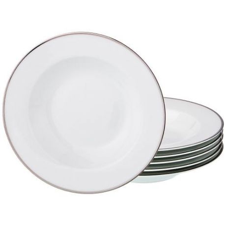 Набор суповых тарелок Lefard, 23 см, 6 предметов, белый