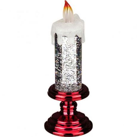 Фигурка декоративная Lefard, Шар, 7*7*20,5 см, с подсветкой, красный