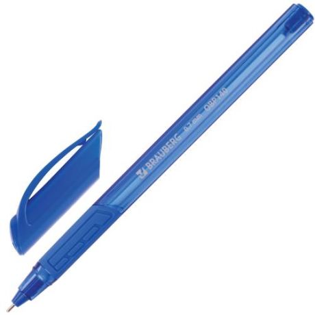 Ручка шариковая BRAUBERG, Extra Glide GT Tone, синий, масляная