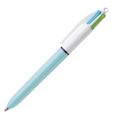Ручка шариковая BIC, 4 Colours, 4-цветная, пластиковый корпус, автоматическая