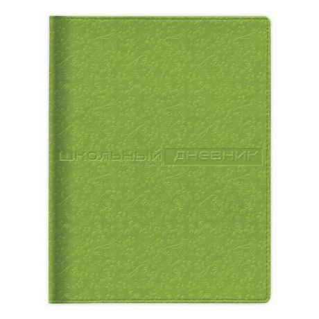 Дневник Альт, VELVET FASHION, 48 листов, зеленый, с тиснением