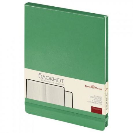 Бизнес-блокнот Bruno Visconti, А5, 100 листов, зеленый