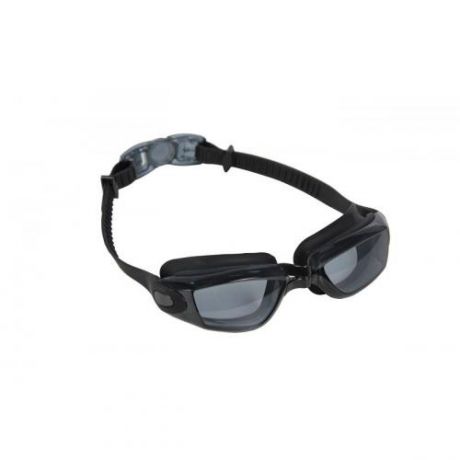 Очки для плавания BRADEX, Комфорт+, черный/прозрачный