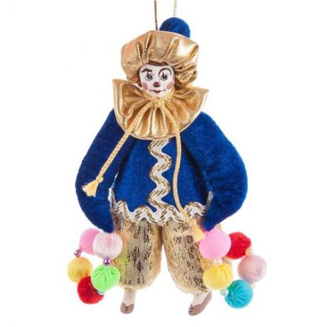 Кукла подвесная Art East, Клаудино, 3*9*14 см, синий/золото