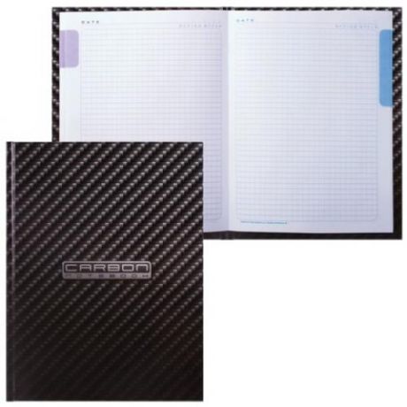 Блокнот hatber, Carbon Style, А5, 80 листов