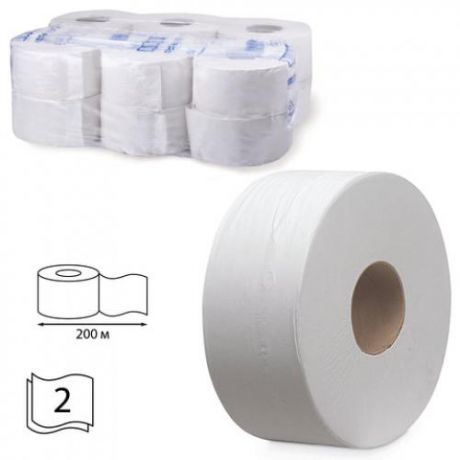 Туалетная бумага Kimberly-Clark PROFESSIONAL, Performance Jumbo, 12 шт, белый