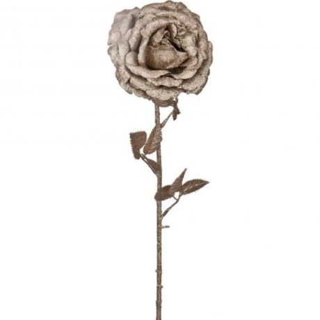 Новогоднее украшение Lefard, Роза, 68 см, золото