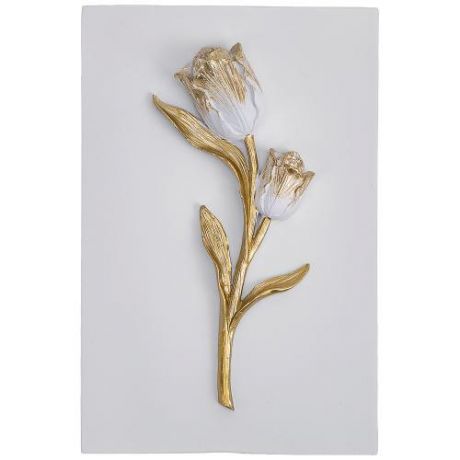 Панно декоративное Lefard, 14*2*21 см, тюльпан