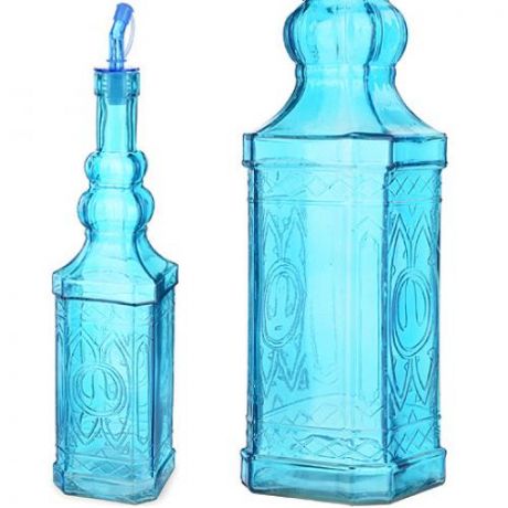 Бутылка для масла и уксуса LORAINE, 1 л, голубой