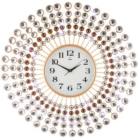 Часы настенные GALAXY, 60 см, коричневый