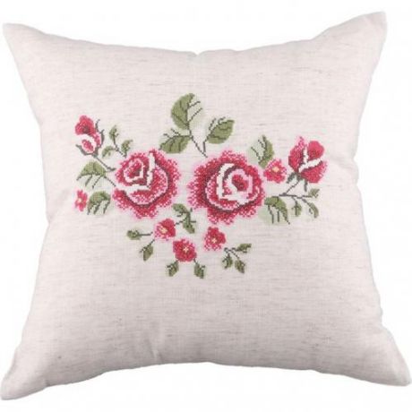 Подушка декоративная SANTALINO, Эксклюзивный текстиль, Розы, 45*45 см