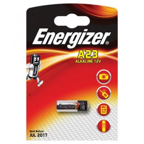 Батарейка алкалиновые Energizer, Alkaline, A23, FSB1, 12V