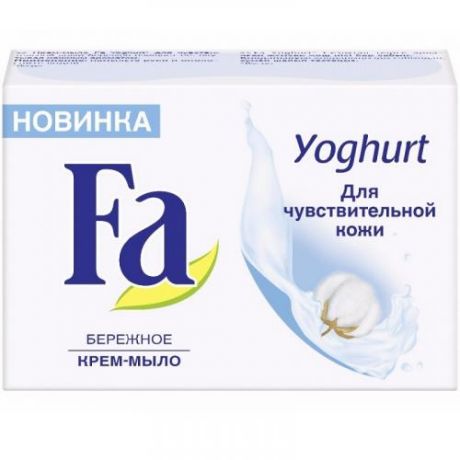 Крем-мыло туалетное Fa, Yoghurt, Для чувствительной кожи, 90 гр
