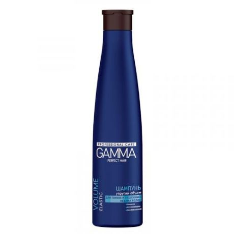 Шампунь GAMMA, Perfect Hair, упругий объем для тонких и лишенных объема волос, 350 мл