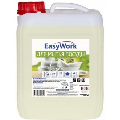 Средство для мытья посуды EasyWork, 5 л