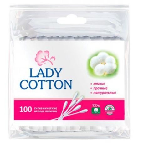 Ватные палочки LADY COTTON, 100 шт