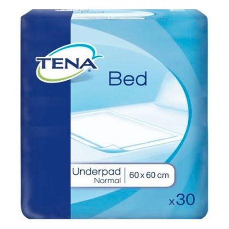 Пеленки впитывающие TENA, Bed, Underpad Normal, 60*60 см, 30 шт, для взрослых