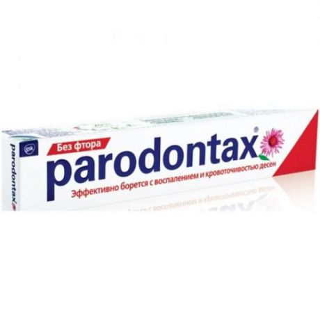 Зубная паста parodontax, Классик, Без фтора, 50 мл
