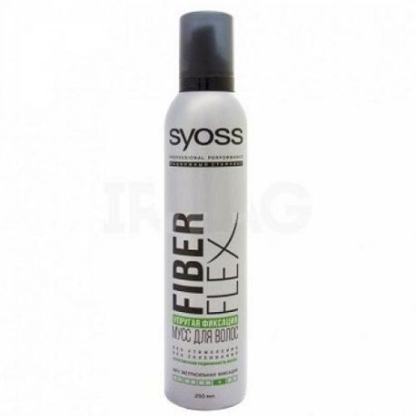 Мусс для волос syoss, FiberFlex, Упругая фиксация, 400 мл
