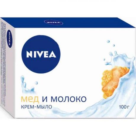 Крем-мыло NIVEA, Мед и молоко, 100 г