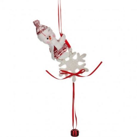 Елочная игрушка Arti-M, 12 см, снеговик