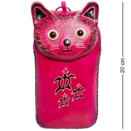 Чехол для телефона Art East, Кот, 10*4*20 см, розовый