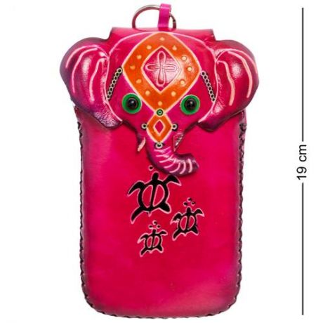 Чехол для телефона Art East, Слон, 10*4*19 см, розовый