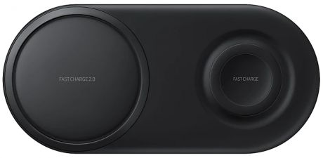 Беспроводное зарядное устройство Samsung EP-P5200TBRGRU с функцией зарядки 2-х устройств Black