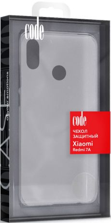 Клип-кейс Code Xiaomi Redmi 7A силикон прозрачный