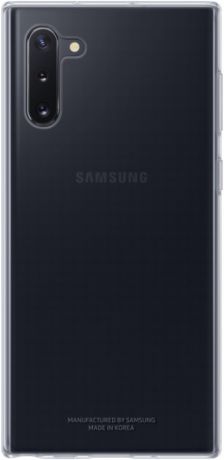 Клип-кейс Samsung Note 10 прозрачный (EF-QN970TTEGRU)