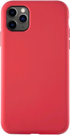 Клип-кейс uBear iPhone 11 Pro Max liquid силикон Red