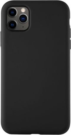 Клип-кейс uBear iPhone 11 Pro Max liquid силикон Black